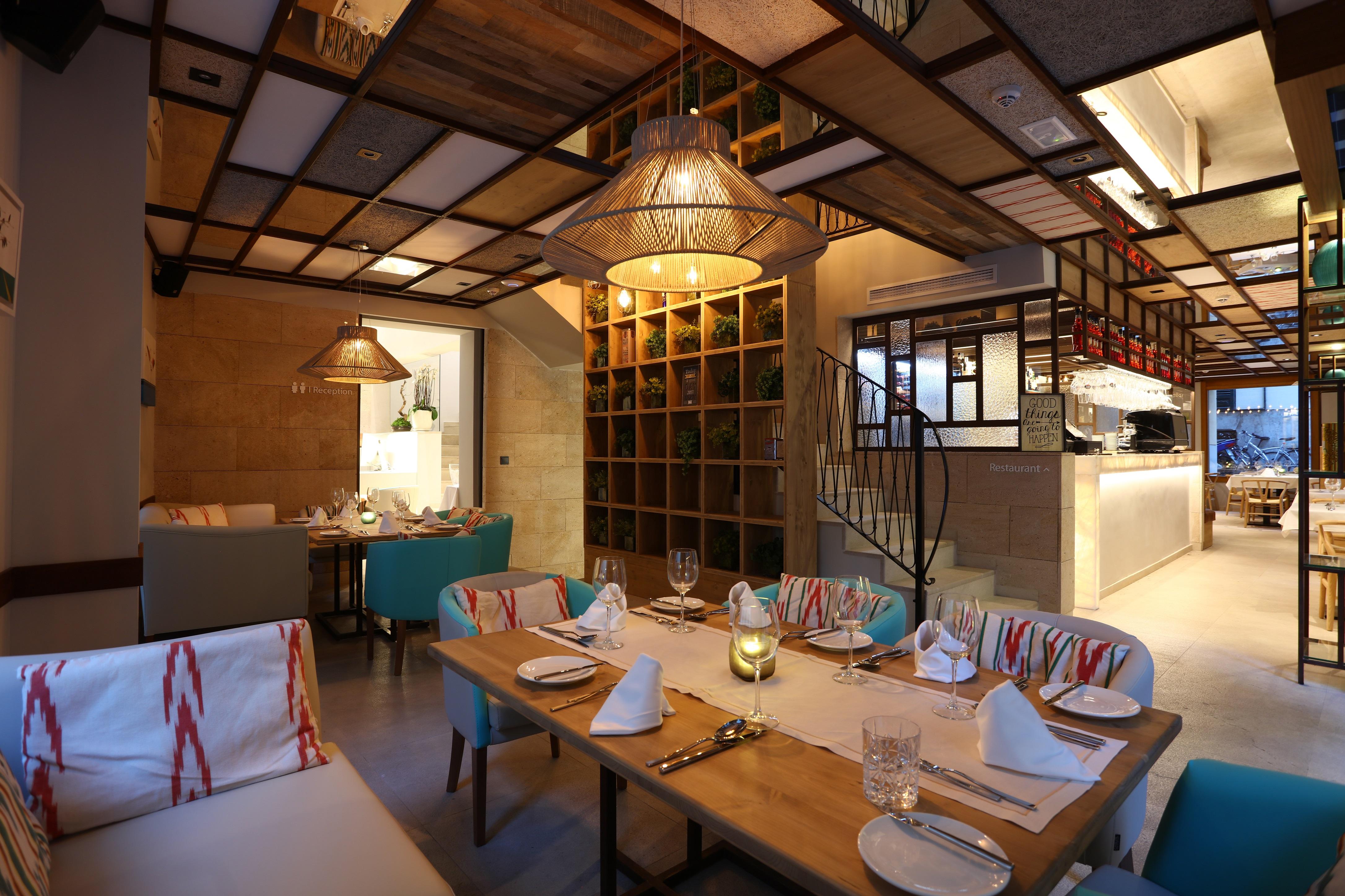Bo Hotel Palma エクステリア 写真 Interior of the restaurant