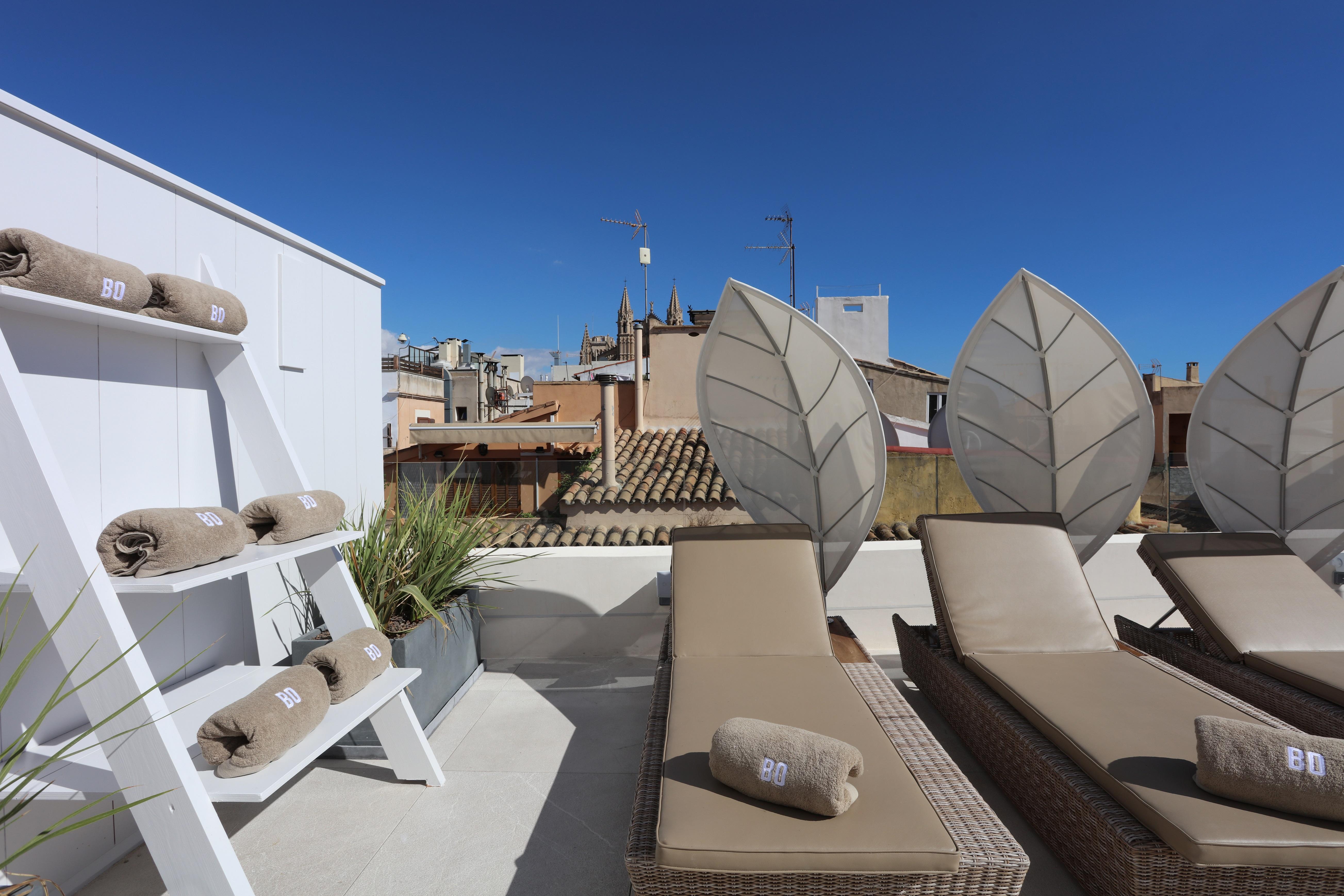 Bo Hotel Palma エクステリア 写真 Rooftop of the hotel